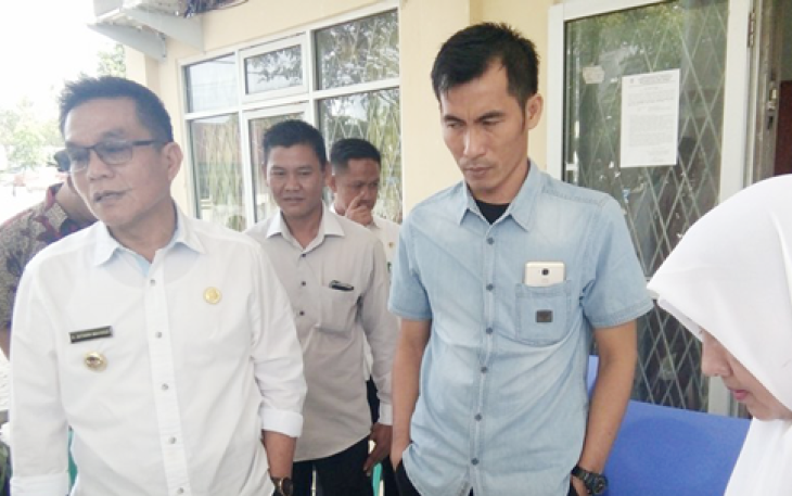 Bupati Dirwan Mahmud saat ditemui di kediamannya Rabu (8/2/2017).