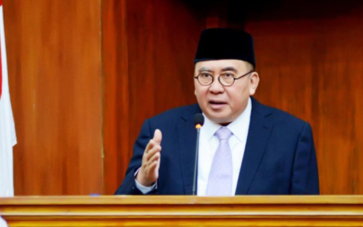  Gubernur Ridwan Mukti, dalam sambutan pelantikan di Ruang Pola Sekretariat Pemprov Bengkulu, Kamis (6/4/2017).