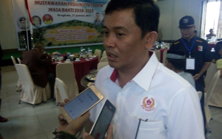 Ketua KONI Bengkulu Mufran Imron