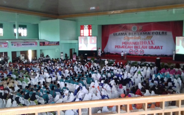 Gerakan melawan hoax digelar di gedung bekas STQ