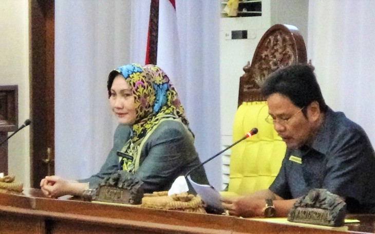 Pimpinan Rapat Paripurna DPRD Provinsi Bengkulu