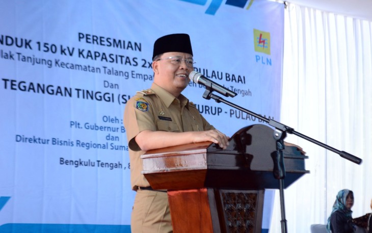 Plt Gubernur Bengkulu Rohidin Mersyah 