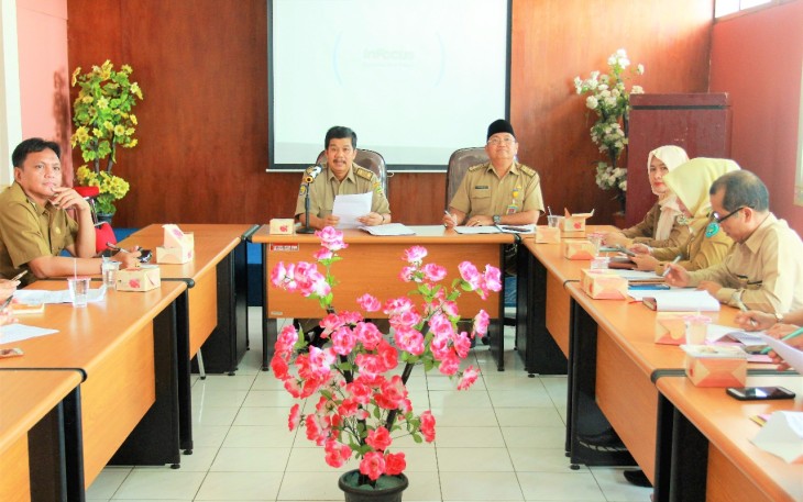 Dinas Perindag Provinsi Bengkulu menggelar Rapat Persiapan Kegiatan Pasar Murah dalam rangka Syafari Ramadhan.