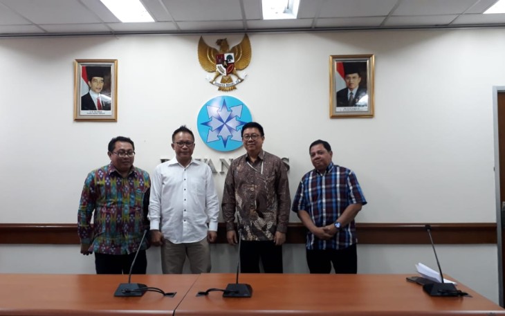 Pengurus SMSI Pusat Ketua Umum Auri Jaya, Sekretaris Jenderal Firdaus Diterima Yosef Adi Prasetyo Bidang Verifikasi Dewan Pers