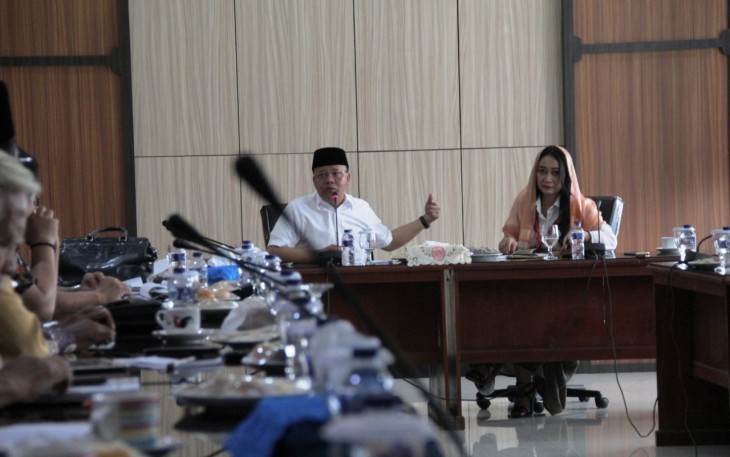 Plt Gubernur Bengkulu Rohidin Mersyah hadir dan pimpin pertemuan antara Tim Kajian Pancasila dan Budaya Dewan Pertimbangan Presiden