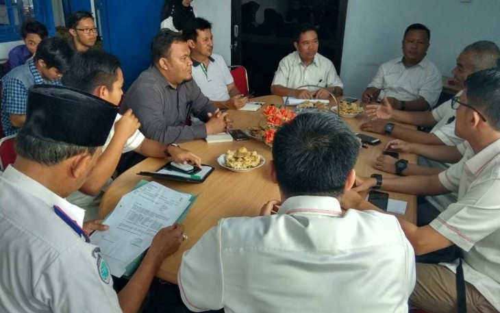 Dinas Perhubungan Kota Bengkulu gelar rapat LPJU bersama PT. PLN
