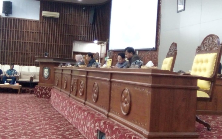 Rapat Paripurna DPRD Provinsi Bengkulu
