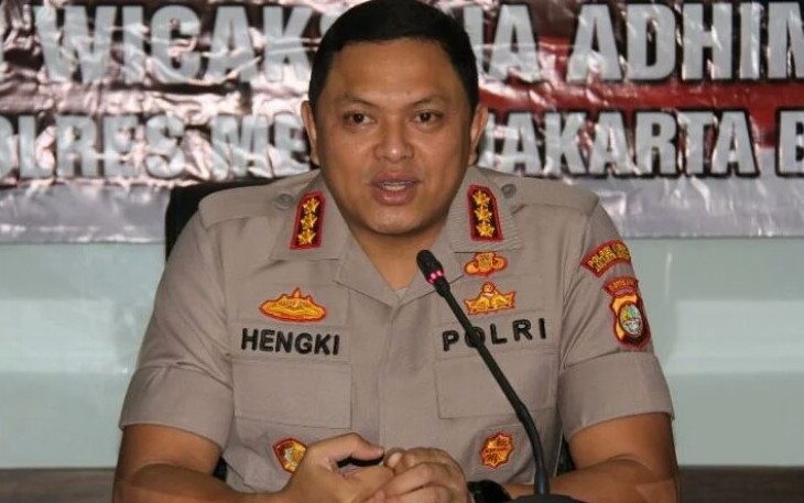 Kapolres Metro Jakarta Barat Kombes Pol. Hengki Haryadi 