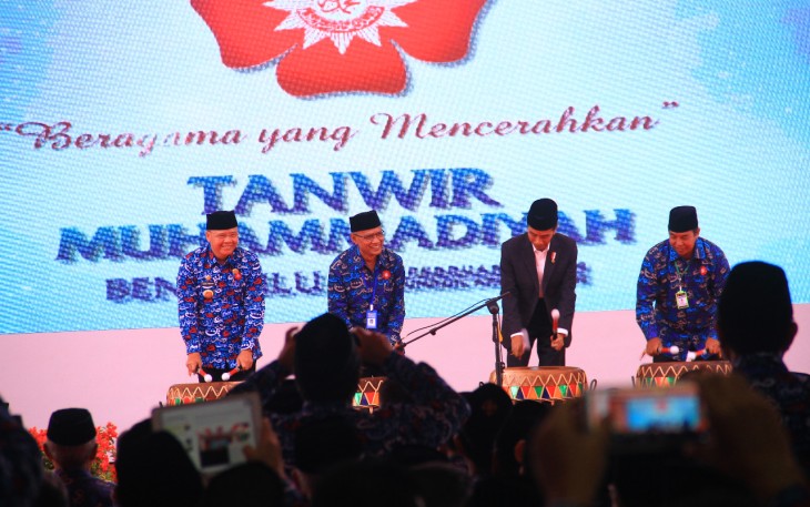 Pembukaan Tanwir ditandai dengan pemukulan Doll