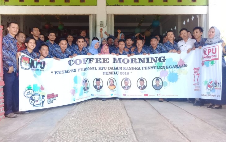 Coffe Morning KPUD Kabupaten Kaur 