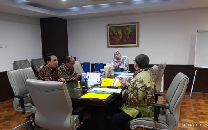 Wakil Wali Kota Bengkulu Dedy Wahyudi Saat Audiensi Ke Kementerian ESDM 