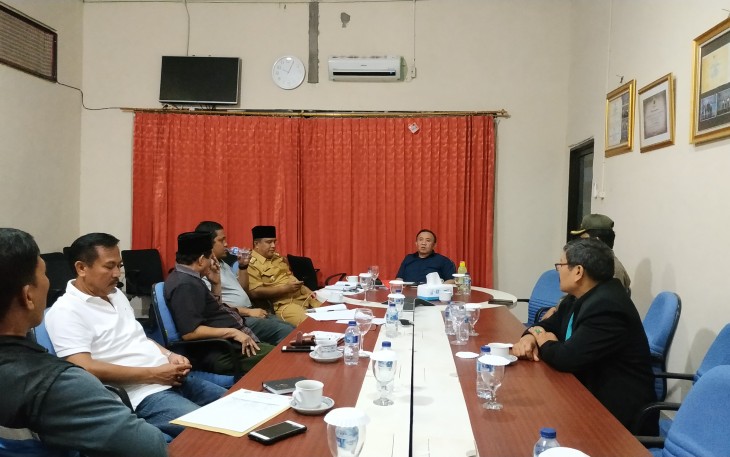 Maksimalkan Pananganan Bencana Bengkulu, Sekda Gelar Rapat Evaluasi di Posko Terpadu