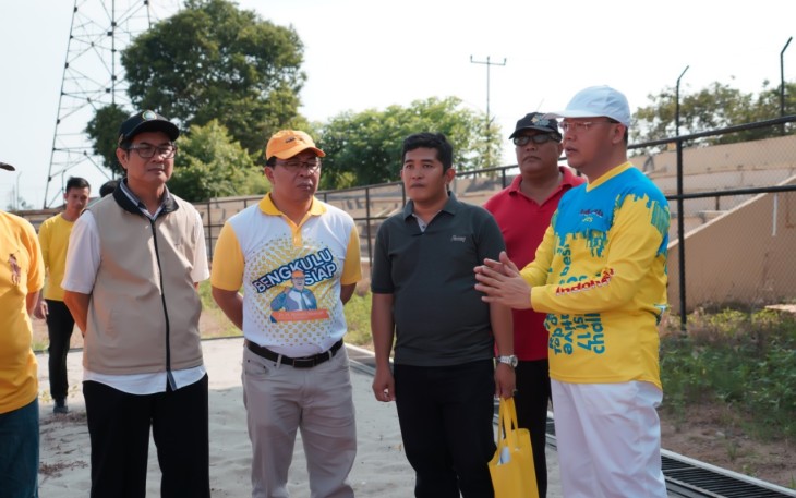 Gubernur Bengkulu Rohidin Mersyah Memastikan Seluruh Persiapan Porwil Sumatera X