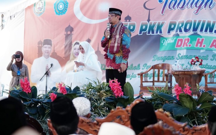 Ustaz Wijayanto Isi Tausiyah Tabligh Akbar di Bengkulu Selatan
