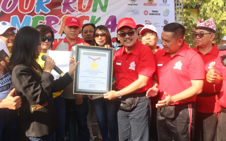 Kab. Brebes Capai Rekor MURI