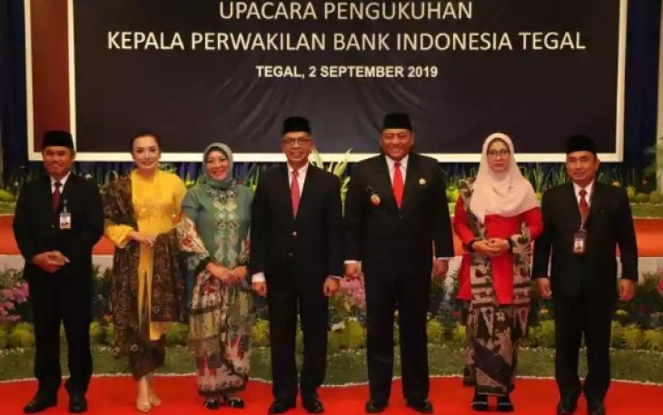 Upacara Pengukuhan Kepala Perwakilan Bank Indonesia Tegal