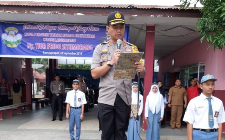 Kapolres Labuhanbatu AKBP Agus Darojad  S IK  MH