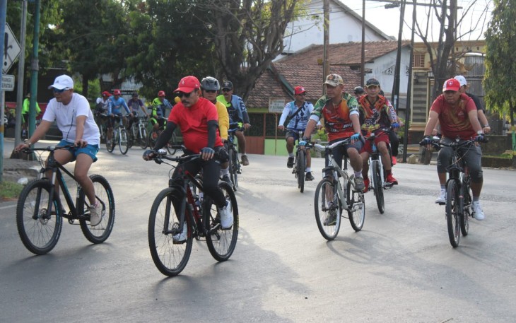 Nyepeda Bareng Forkopimda