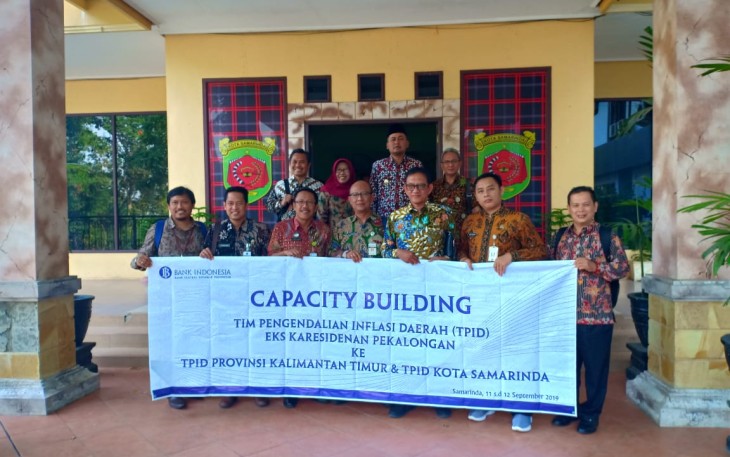 TPID Eks Karesidenan Pekalongan Lakukan Capacity Building TPID ke Kaltim dan Kota Samarinda