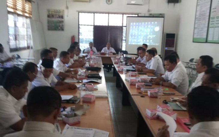 Rapat Teknis Pilkades Serentak 2019 di DPMD Asahan