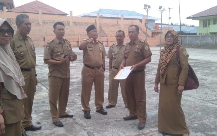 Peninjauan Lokasi Kuliner Corner di Stadion Sawah Lebar Bengkulu 