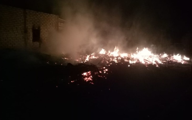 Satu unit rumah ludes dilalap si jago merah