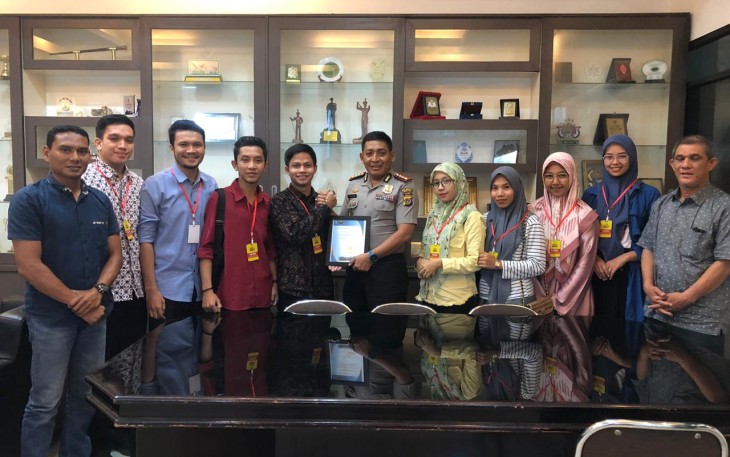 Mahasiswa KAMMI Audiensi Kapolresta Banda Aceh