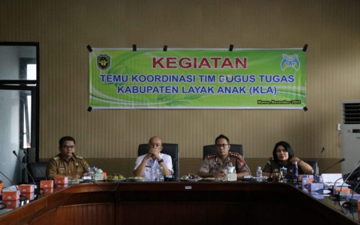 Temu Koordinasi Tim Gugus Tugas Kabupaten Layak Anak 