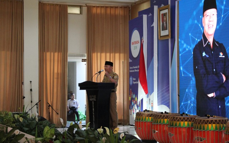 Gubernur Bengkulu Rohidin Mersyah     