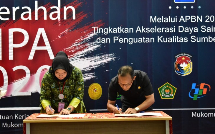 Penyerahan DIPA TA 2020 Satuan Kerja Lingkup KPPN Mukomuko