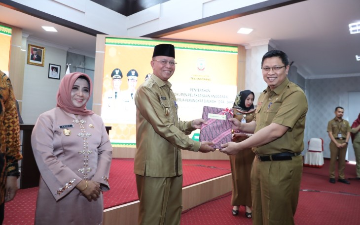 Walikota Tanjungpinang Serahkan DPA 2020