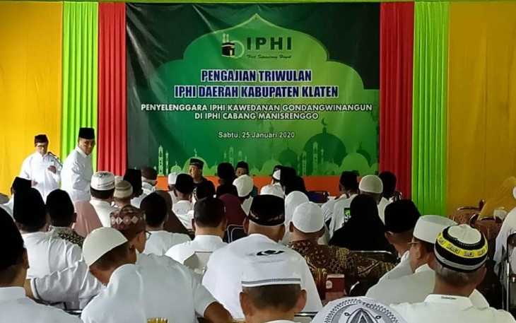 Danramil12/Manisrenggo Kapten Inf Basuki Menghadiri Pengajian Rutin IPHI