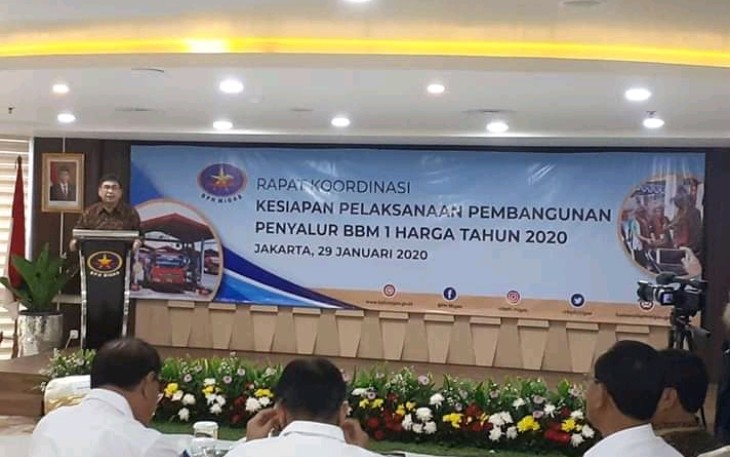 Rakor Kesiapan Pelaksanaan Pembangunan Penyalur Bahan Bakar Minyak Satu Harga