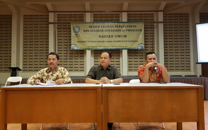 Riview Layanan Perkantoran dan Standar Operasional Prosedur Bagian Umum 