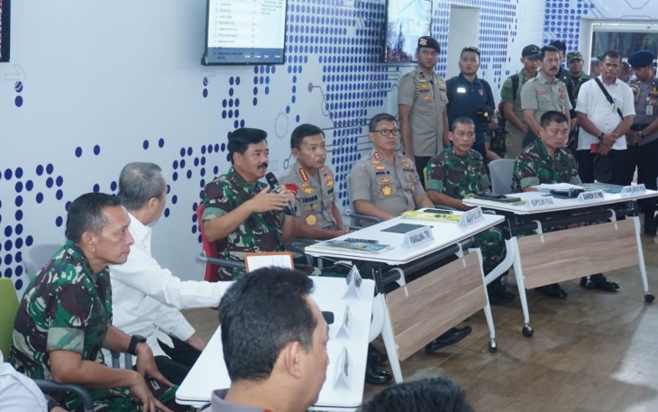 Panglima TNI Pimpin Rakor Karhutla di Riau