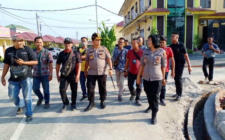  Polres Batu Bara Bersinergi Dengan Awak Media