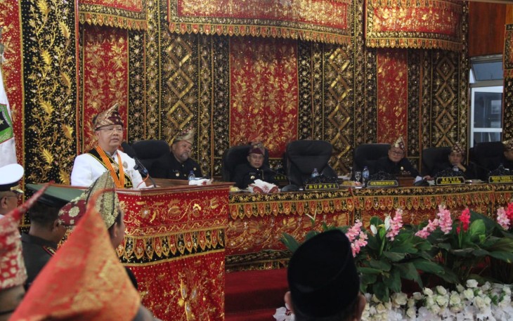 Gubernur Bengkulu Rohidin Mersyah Hadir Dalam Paripurna Istimewa Peringatan Hari Ulang Tahun Bengkulu Selatan ke-71 