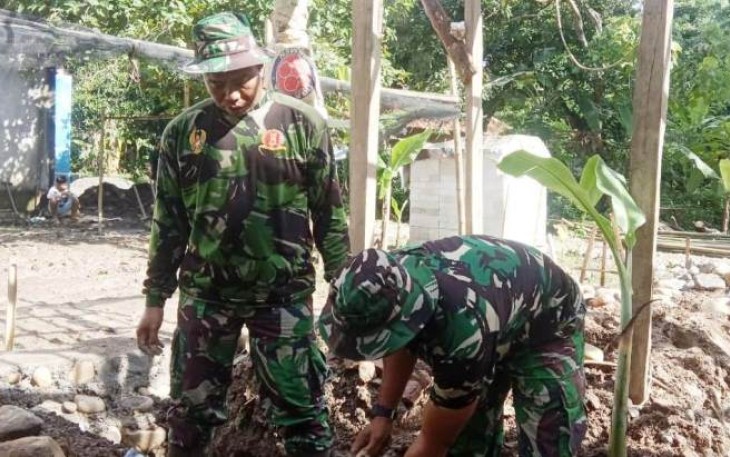 Korps Zipur TNI AD Menjadi Tukang Andalan di TMMD Reguler Pekalongan
