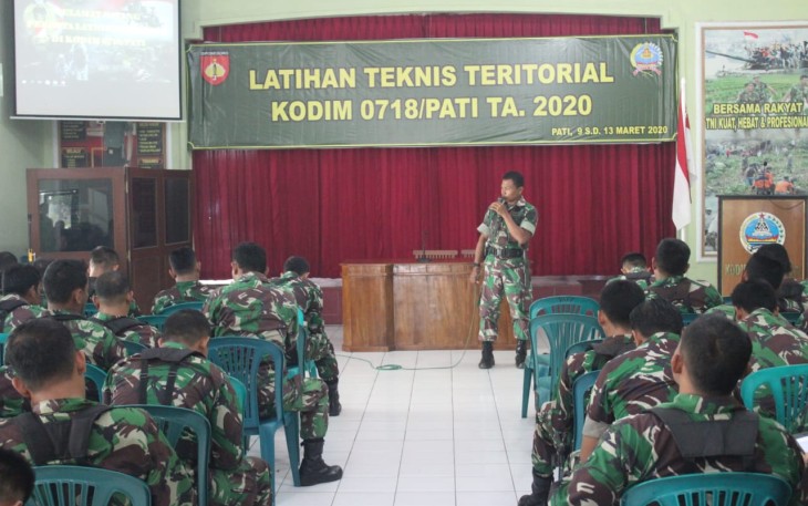 Latiniter salah satu cara asah kemampuan prajurit 
