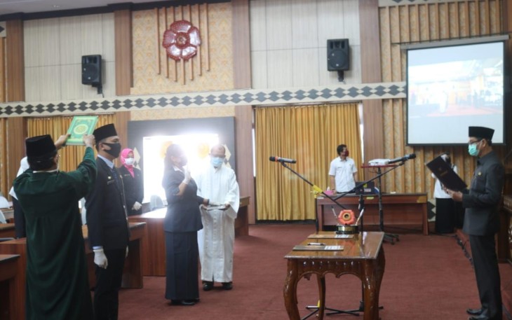 Pelantikan Pejabat Fungsional Pemprov Bengkulu