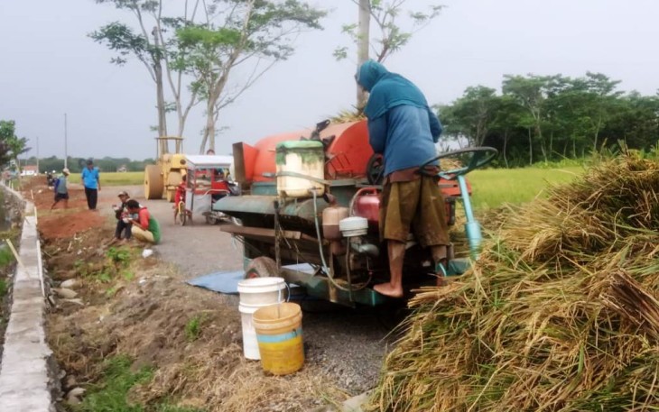 Ini Fungsi Sementara Jalan TMMD Yang Sudah Selesai Dibangun