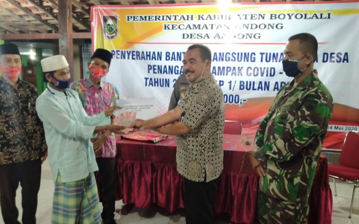 TNI Pastikan BLT DD Tepat Sasaran