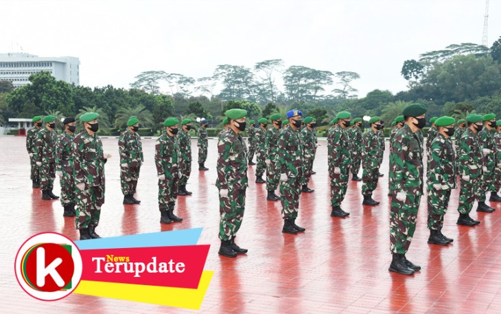 79 Perwira Tinggi TNI Naik Pangkat