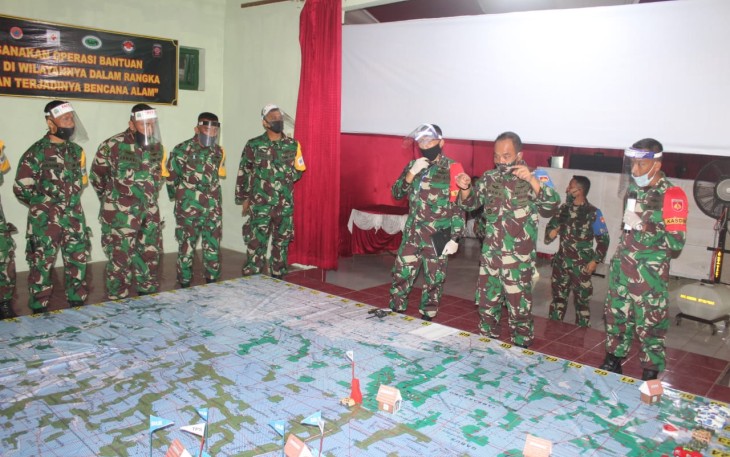 Simulasi latihan dengan menggunakan tehnik TFG