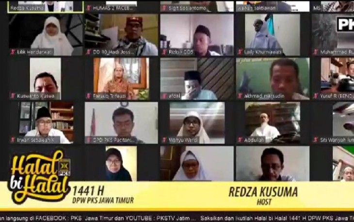 Halal Bihalal Virtual PKS