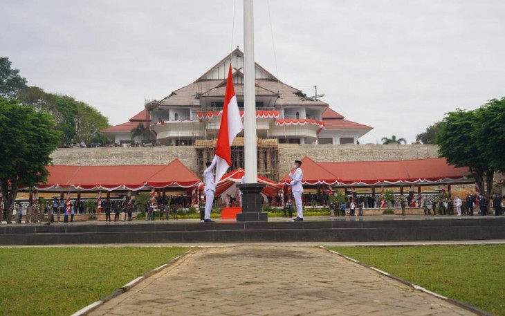 Upacara Peringatan HUT Proklamasi Kemerdekaan RI Ke-75
