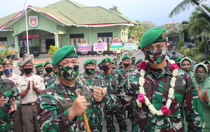 Tradisi Penerimaan Dan Pelepasan Dandim 0714/Salatiga