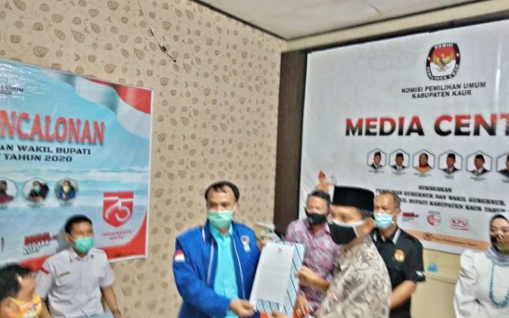 KPUD Kaur Tetapkan 2 Paslon Cabup dan Cawabup