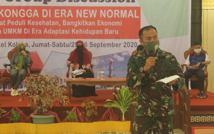  Kodim 1412/Kolaka Menyelenggarakan Kegiatan Focus Grup Discussion