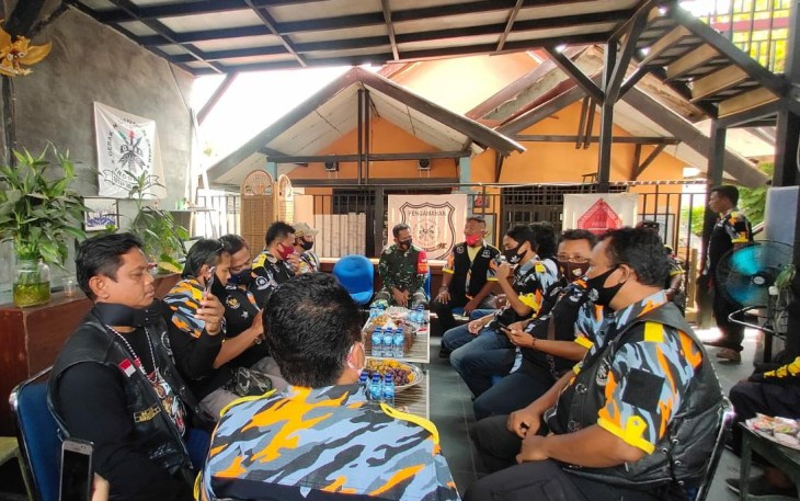 Dandim 0619 Kunjungi Sekretariat LSM GMBI Purwakarta